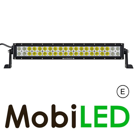 D-type basic LED bar 120 watts combo beam E-mark