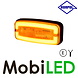 HORPOL Horpol zijmarkering rechthoekig neon ondermontage amber E-keur HORPOL Horpol zijmarkering rechthoekig neon ondermontage amber E-keur
