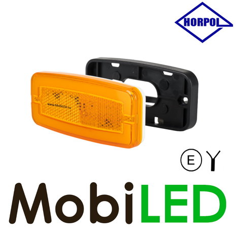 HORPOL Horpol Zijmarkering rechthoekig amber NEON look E-keur