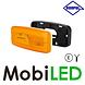 HORPOL Horpol zijmarkering rechthoekig neon ondermontage amber E-keur HORPOL Horpol zijmarkering rechthoekig neon ondermontage amber E-keur