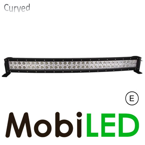 Gebogen lichtbalk 180 watt combi straal Gebogen lichtbalk 180 watt combi straal