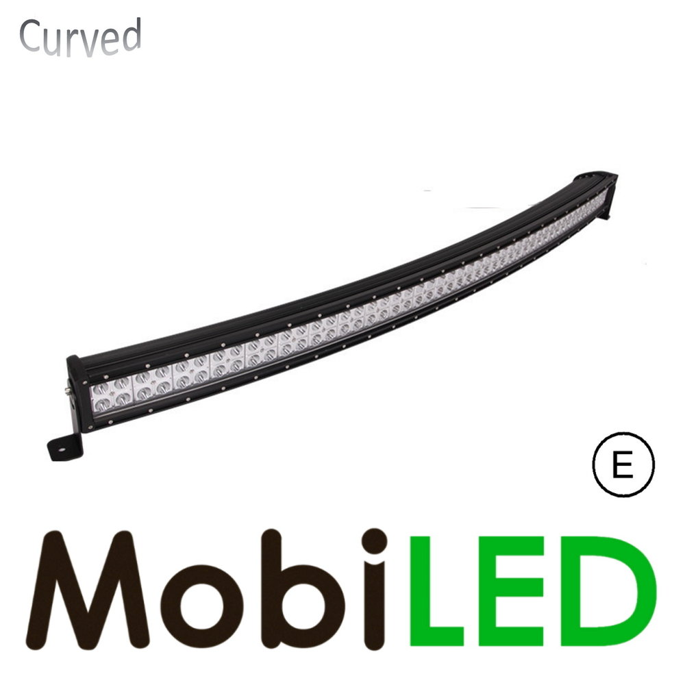 Gebogen light bar 288 watt combi straal