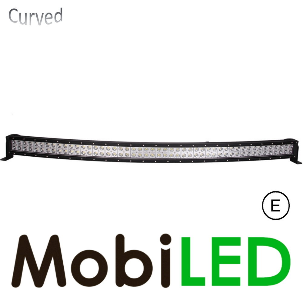 Gebogen lichtbalk 288 watt combi straal Gebogen lichtbalk 288 watt combi straal