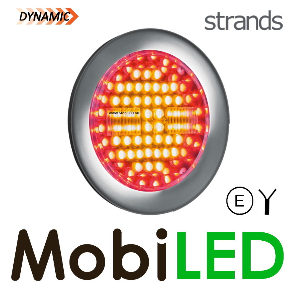 Strands IZE feu arrière dynamique 3 fonctions gauche E-marque