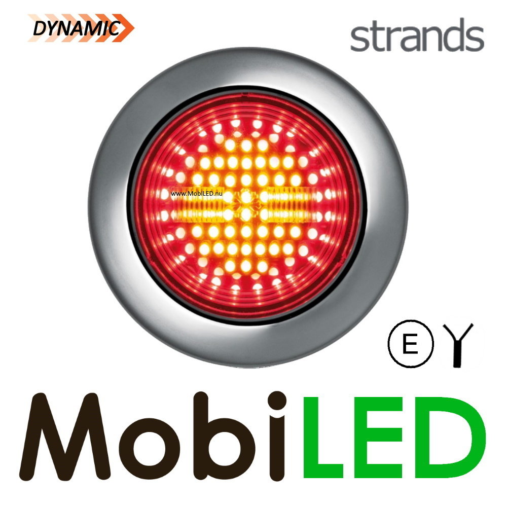 Strands IZE feu arrière dynamique 3 fonctions gauche E-marque