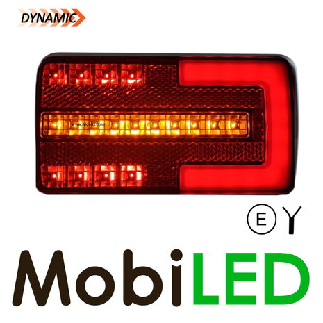 Dynamisch achterlicht 3 functies universeel E-keur Dynamisch achterlicht 3 functies universeel E-keur