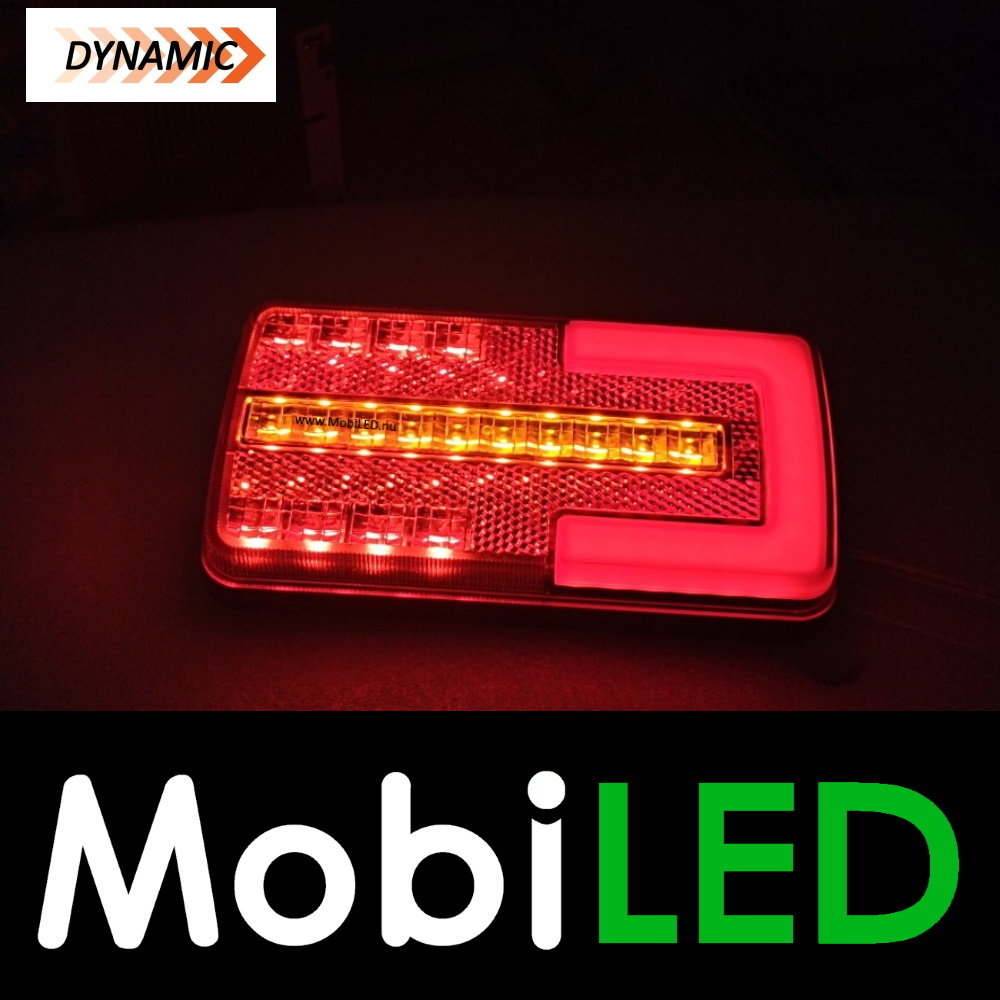 Dynamic rear light 3 functions universal E-mark Dynamic rear light 3 functions universal E-mark
