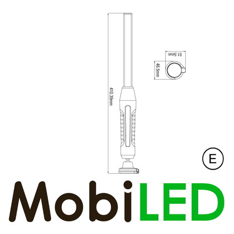 Lampe d'inspection portable et lampe de torche rechargeable Lampe d'inspection portable et lampe de torche rechargeable