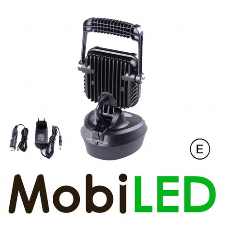 Lampe de travail LED rechargeable Ambre / Blanc 9 watts 12-220 volts Lampe de travail LED rechargeable Ambre / Blanc 9 watts 12-220 volts