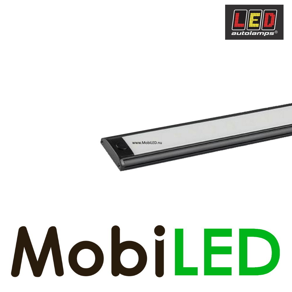 LED autolamps Éclairage intérieur en aluminium noir 12 volts 410 mm LED autolamps Éclairage intérieur en aluminium noir 12 volts 410 mm