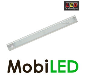 LED autolamps Alu éclairage intérieur argent 410mm 12V LED autolamps Alu éclairage intérieur argent 410mm 12V