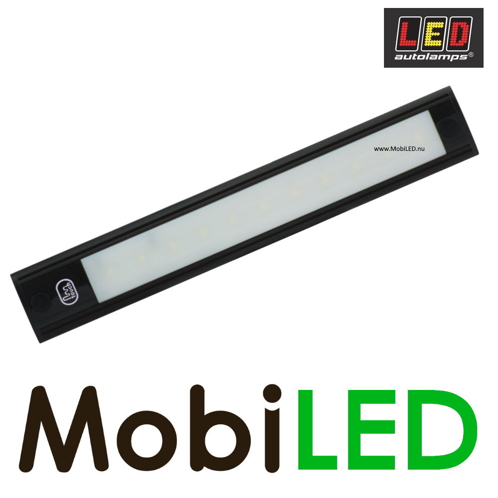LED autolamps Aluminum interior lighting black 12 volts 260 mm