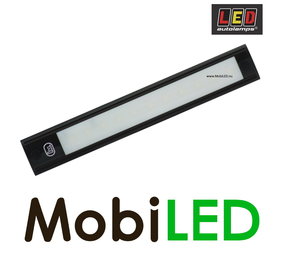 LED autolamps Alu interieurverlichting zwart 260mm 12V LED autolamps Alu interieurverlichting zwart 260mm 12V