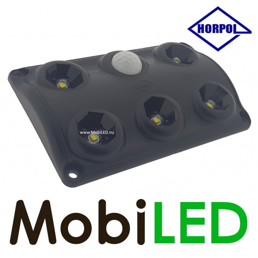 LED met bewegingssensor 12-24v zwart MobiLED - MobiLED