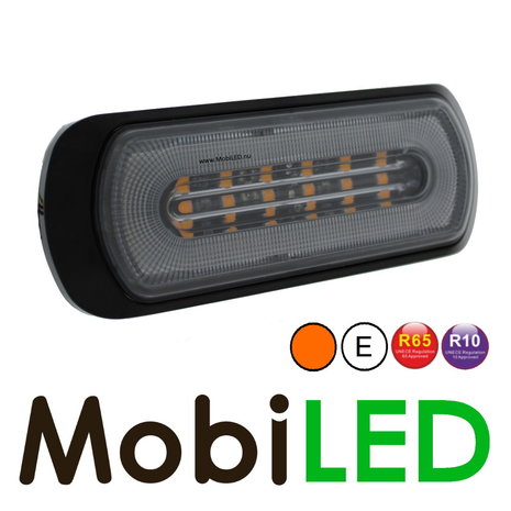 Clignotant Halo avec feu de recul E-mark