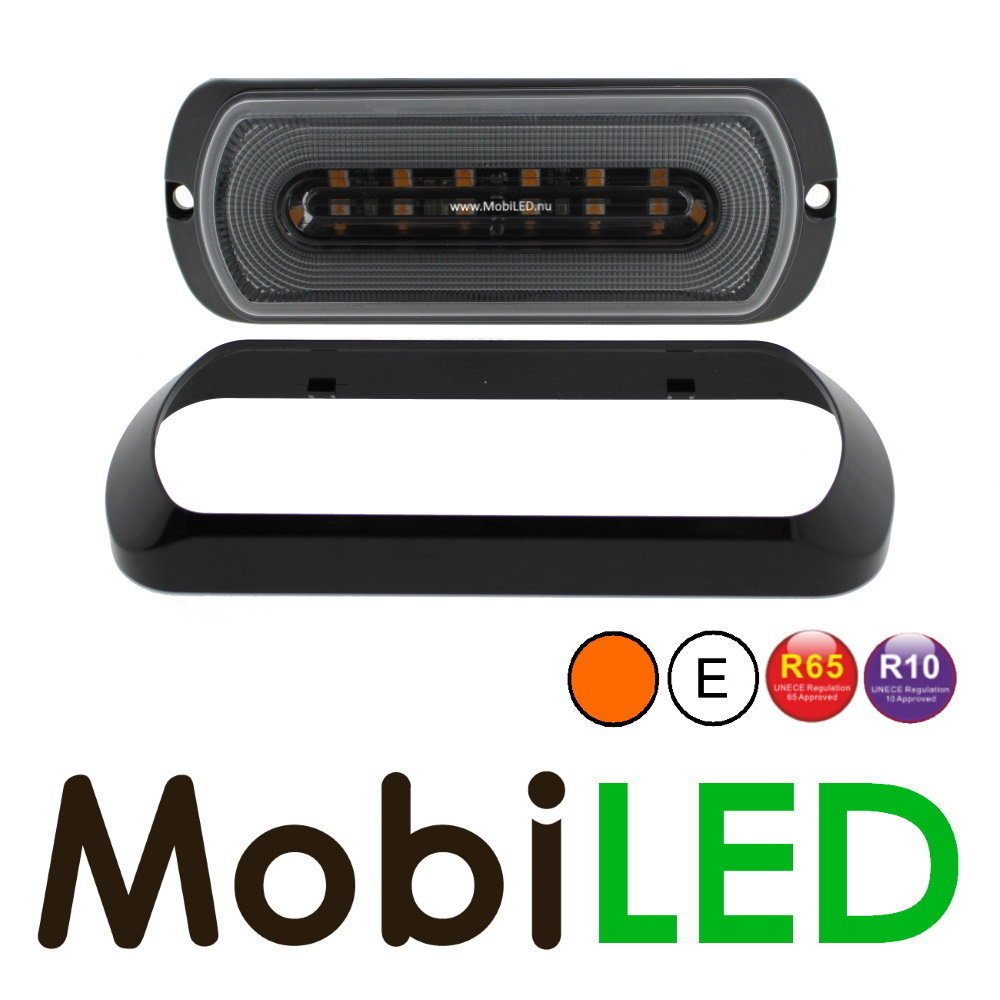 Halo flasher with tail light E-mark