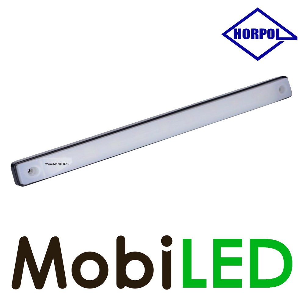 HORPOL Éclairage intérieur opale 12-24 volts blanc HORPOL Éclairage intérieur opale 12-24 volts blanc
