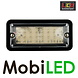 LED autolamps Interieurverlichting Plat Rechthoek 12 volt Zwart LED autolamps Interieurverlichting Plat Rechthoek 12 volt Zwart