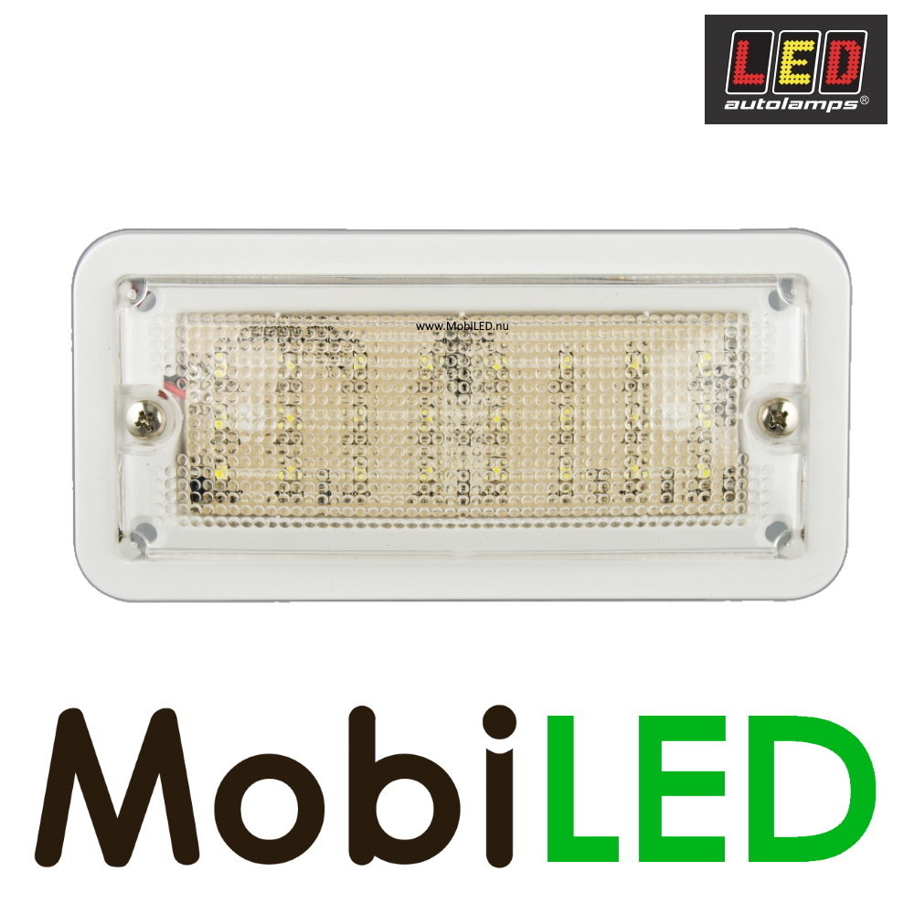 LED autolamps Éclairage intérieur rectangle noir 12 volts blanc