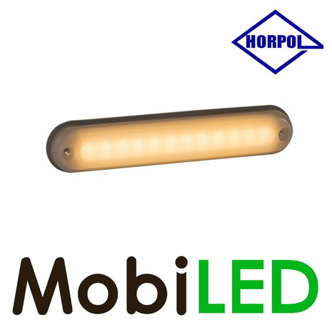 HORPOL Interieurverlichting opaal warm-wit 12-24 volt zonder schakelaar