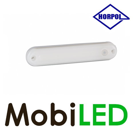 HORPOL Éclairage intérieur opale blanc chaud 12-24 volts avec interrupteur HORPOL Éclairage intérieur opale blanc chaud 12-24 volts avec interrupteur