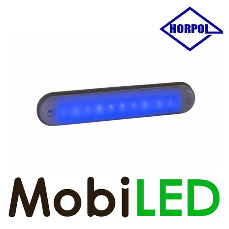 HORPOL Interieurverlichting opaal blauw 12-24 volt zonder schakelaar