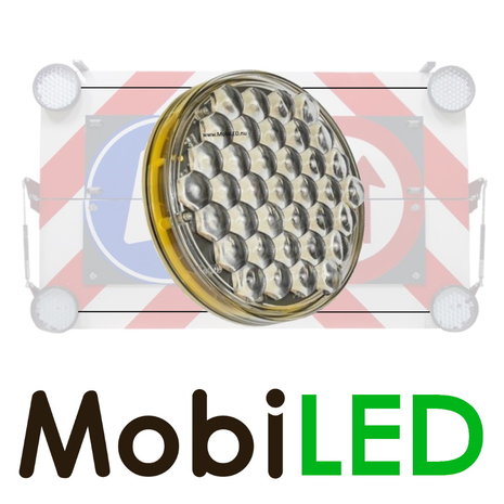 M-LED M-LED Flasher 150 mm 12-24 volts programmed for action window