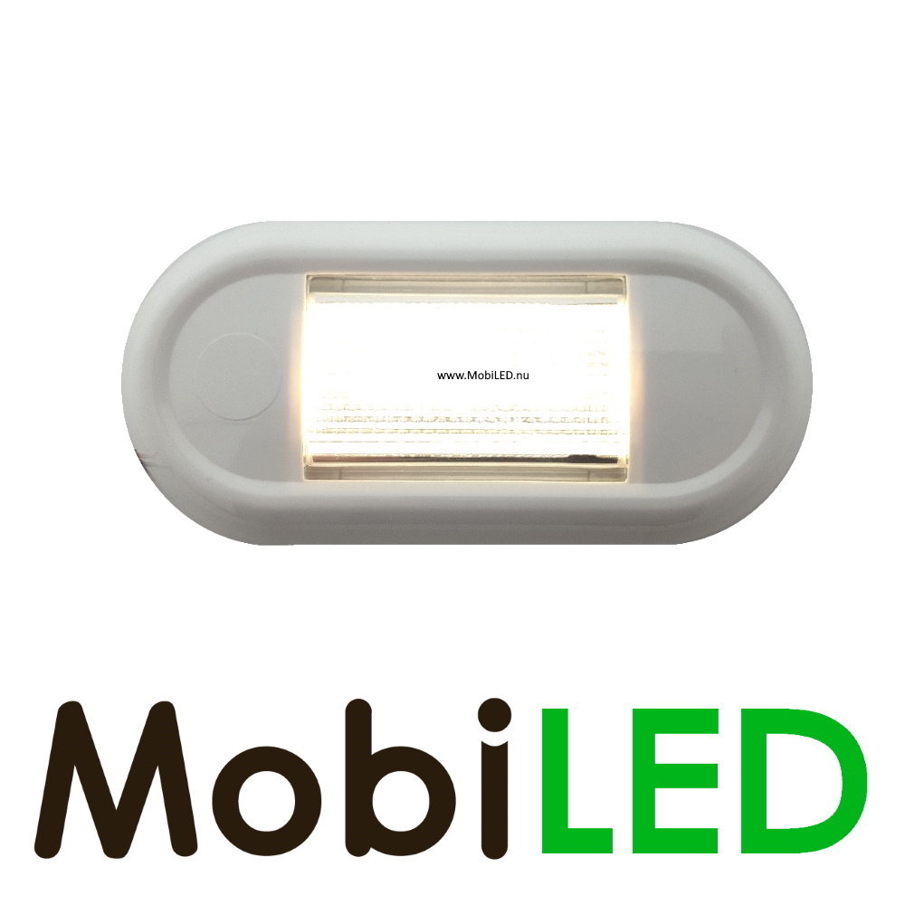 Interior lighting white 12-24 volts oval without switch Interior lighting white 12-24 volts oval without switch