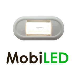 Interior lighting white 12-24V oval without switch Interior lighting white 12-24V oval without switch