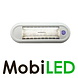 Interieurverlichting Ovaal Wit 12-24 volt met tiptoets Interieurverlichting Ovaal Wit 12-24 volt met tiptoets