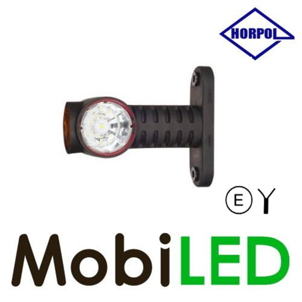HORPOL Lampe pendentive ronde droite longue rouge/ambre/blanc 12-24 volts E-mark HORPOL Lampe pendentive ronde droite longue rouge/ambre/blanc 12-24 volts E-mark