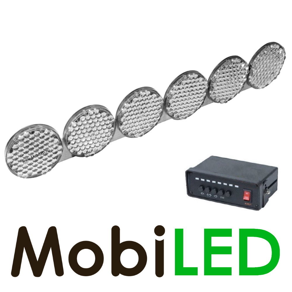 Traffic advisor with control box + 6 lamps