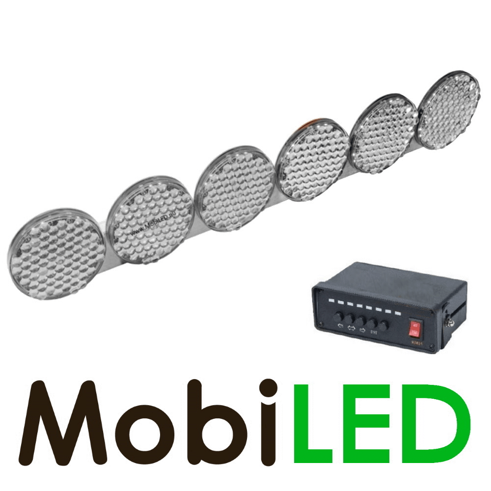 Traffic advisor with control box + 6 lamps