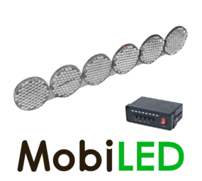 Traffic advisor with control box 6 lamps 120 cm Traffic advisor with control box 6 lamps 120 cm
