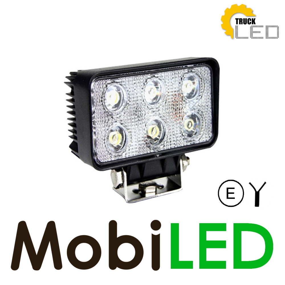 MobiLED | Werklamp watt rechthoekig multivoltage - MobiLED