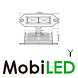Inbouw breedstraler dubbel 40w CREE Inbouw breedstraler dubbel 40w CREE