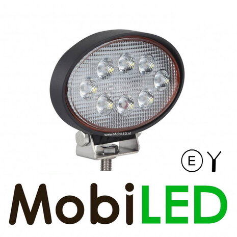 M-LED M-LED pro-series 24W work lamp oval E-mark M-LED M-LED pro-series 24W work lamp oval E-mark