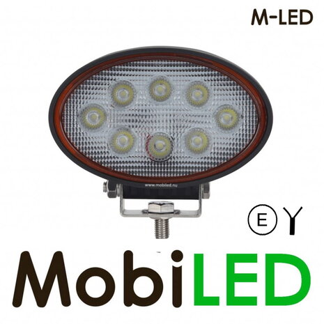 M-LED M-LED pro-series 24W lampe de travail ovale E-marque M-LED M-LED pro-series 24W lampe de travail ovale E-marque