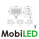 Explorer LED werklamp 40 watt verstelbaar Explorer LED werklamp 40 watt verstelbaar