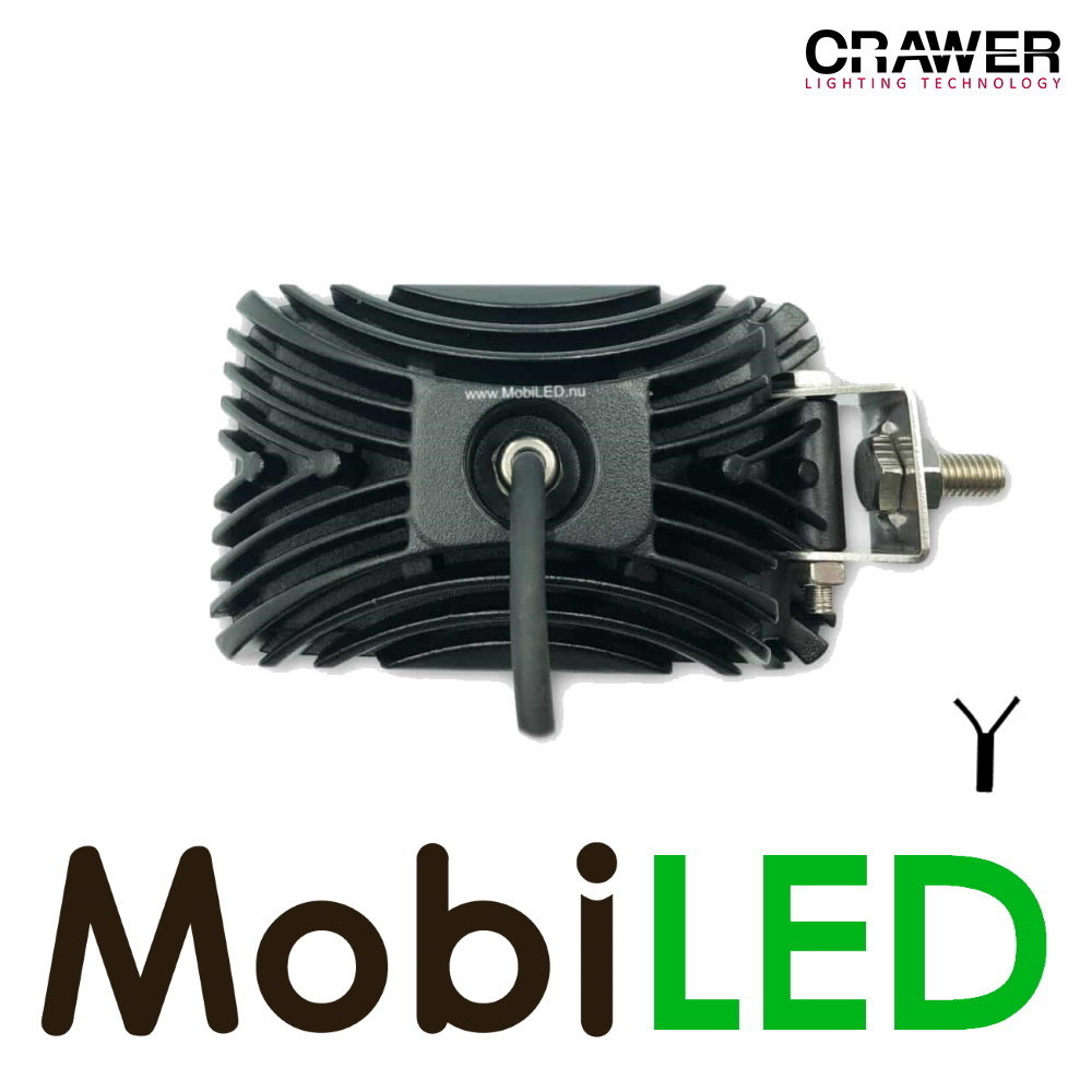 Crawer Crawer Werklamp 40W 12-24V rechthoekig zijmontage Crawer Crawer Werklamp 40W 12-24V rechthoekig zijmontage