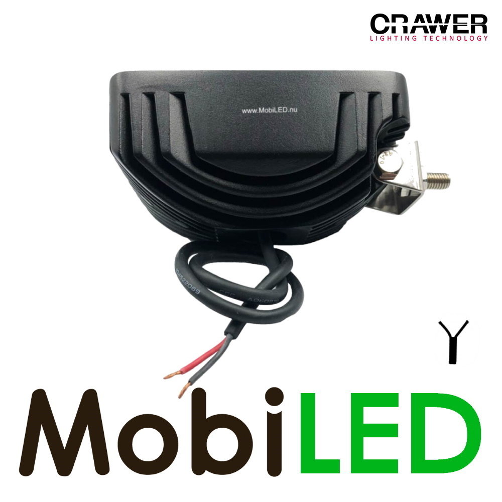 Crawer Crawer Work lamp 40W 12-24V rectangular CREE side mounting