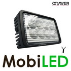 Crawer Crawer Work lamp 40W 12-24V rectangular CREE side mounting