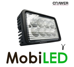 Crawer Work lamp 40W side mount rectangular