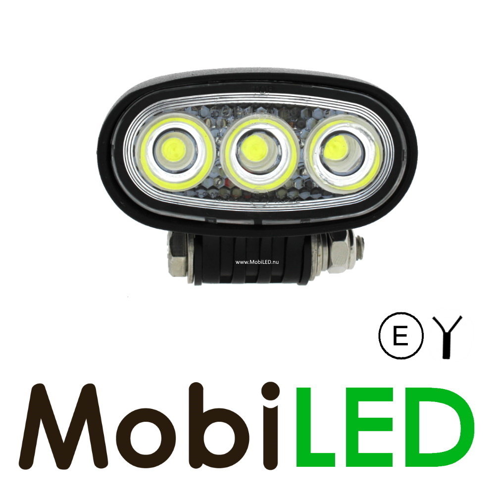 Kleine werklamp ovaal E-keur