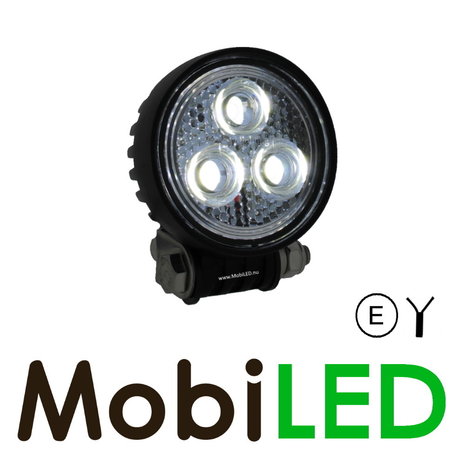 Small round work lamp E-mark