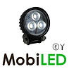 Small round worklight 9W E-mark Small round worklight 9W E-mark