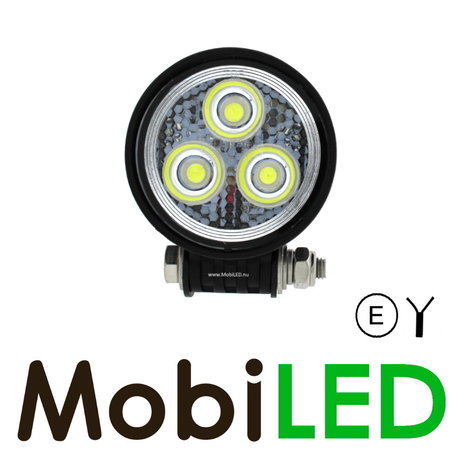 Small round work lamp E-mark