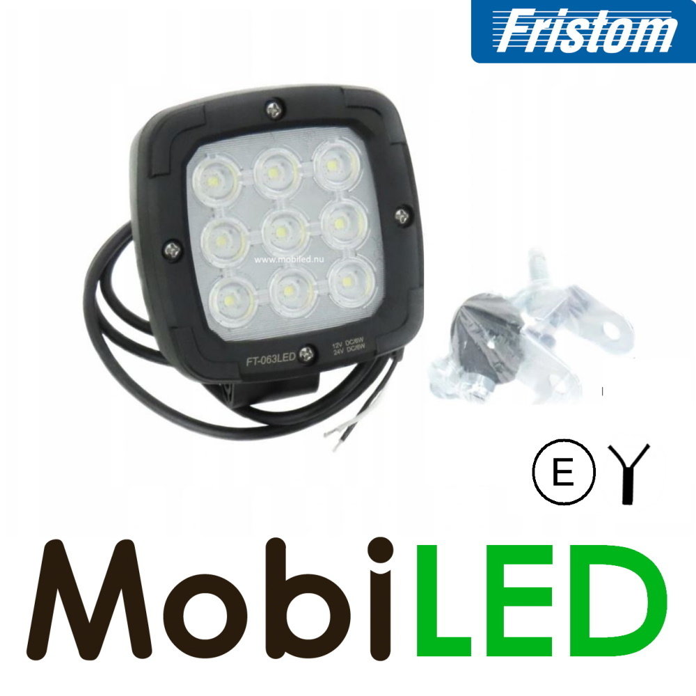 Fristom Fristom Work lamp 650 lumen LED 1.5 m cable E-mark Fristom Fristom Work lamp 650 lumen LED 1.5 m cable E-mark