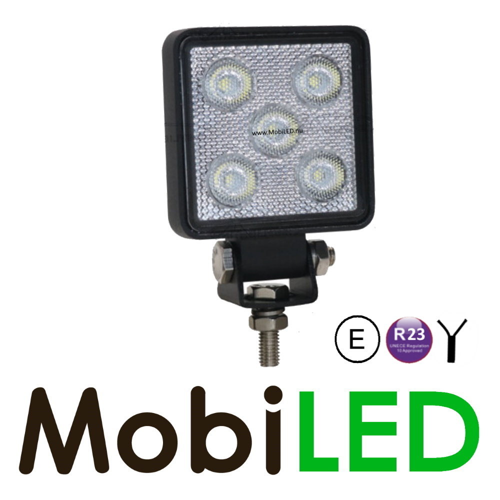 Mini work lamp square E-mark