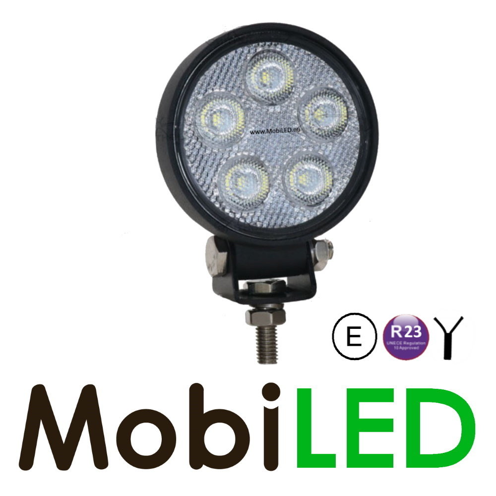 Mini work lamp round E-mark